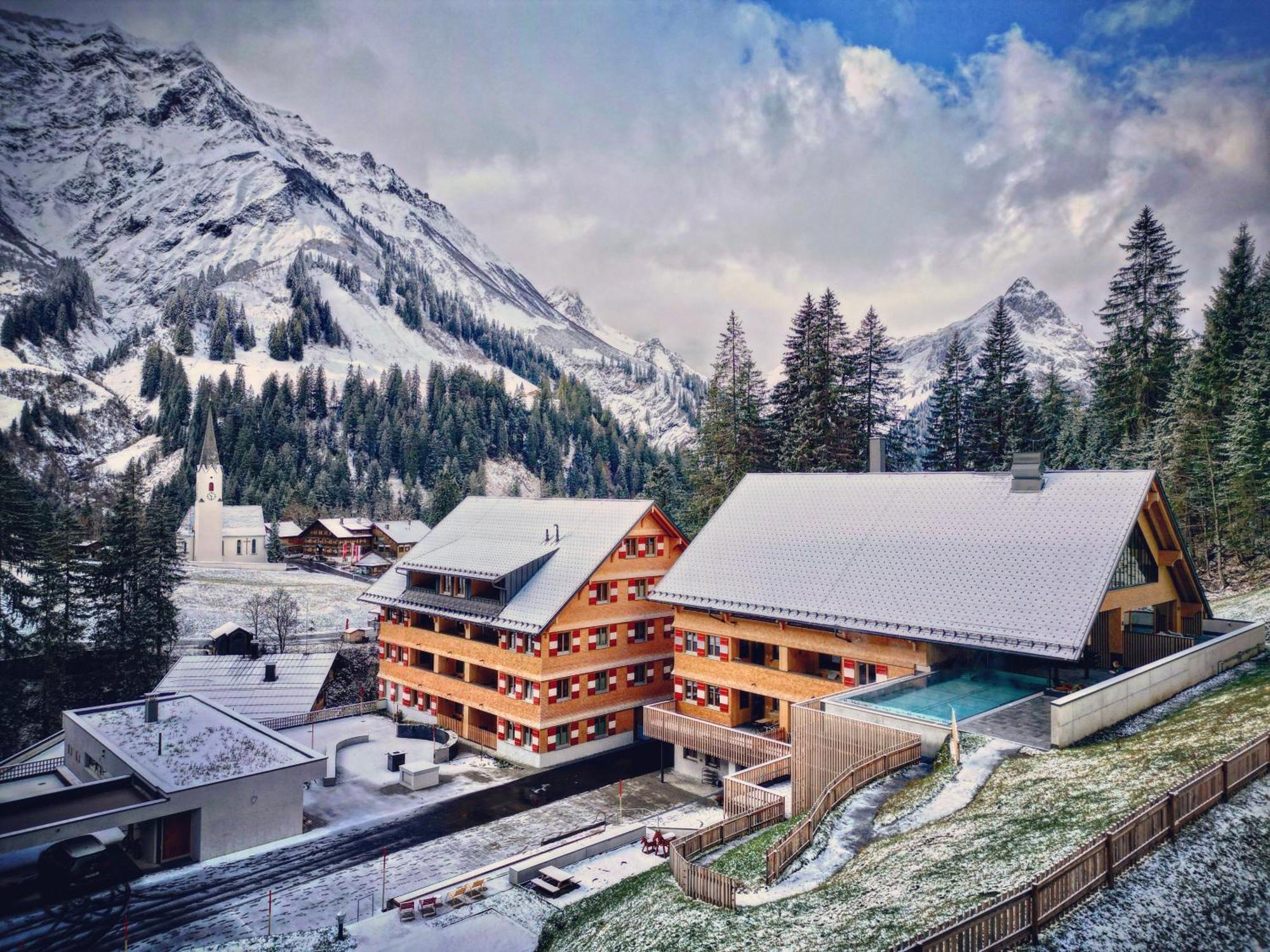 Berghaus Schroecken - Hotel Apartments Spa Exterior photo